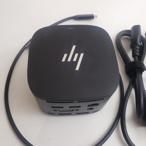 HP Thunderbolt 120W G2 Docking Station HSN-iX01 with 120w AC Adapter Tested - Picture 3 of 9